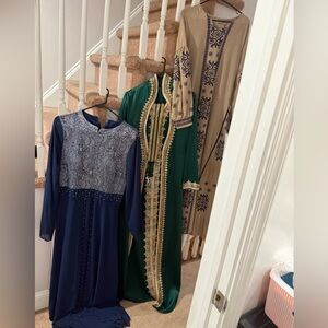 Elegant Embroidered Dresses Set